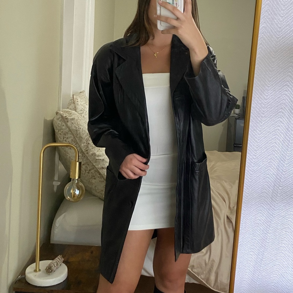 LNR Leather Jacket, oversized for S/M or more fitted for L/XL